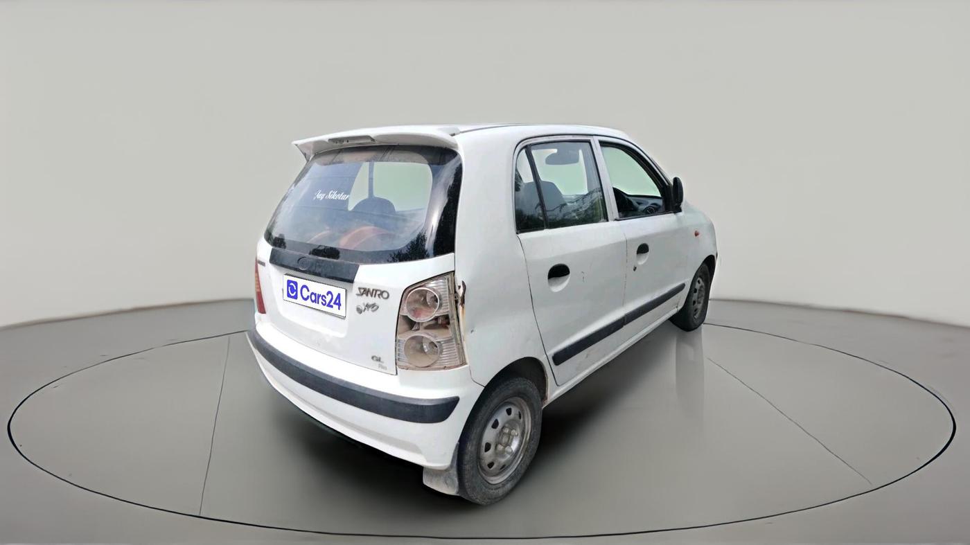 2011 Hyundai Santro Xing GL PLUS, CNG, Manual, 1,19,440 km, exterior