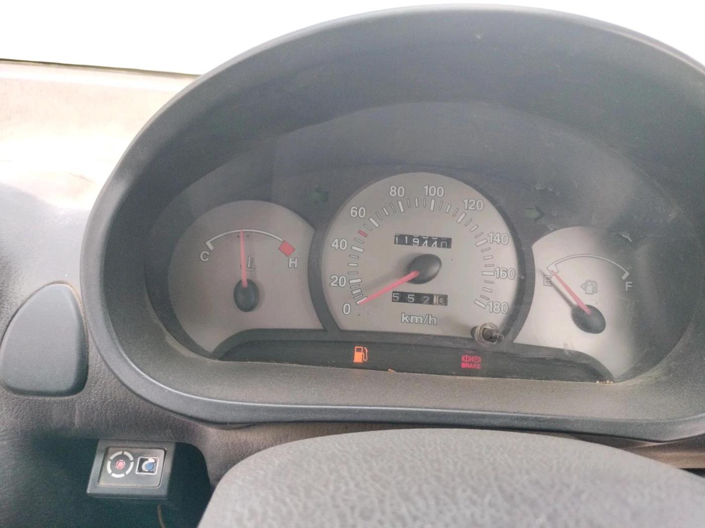 2011 Hyundai Santro Xing GL PLUS, CNG, Manual, 1,19,440 km, interior