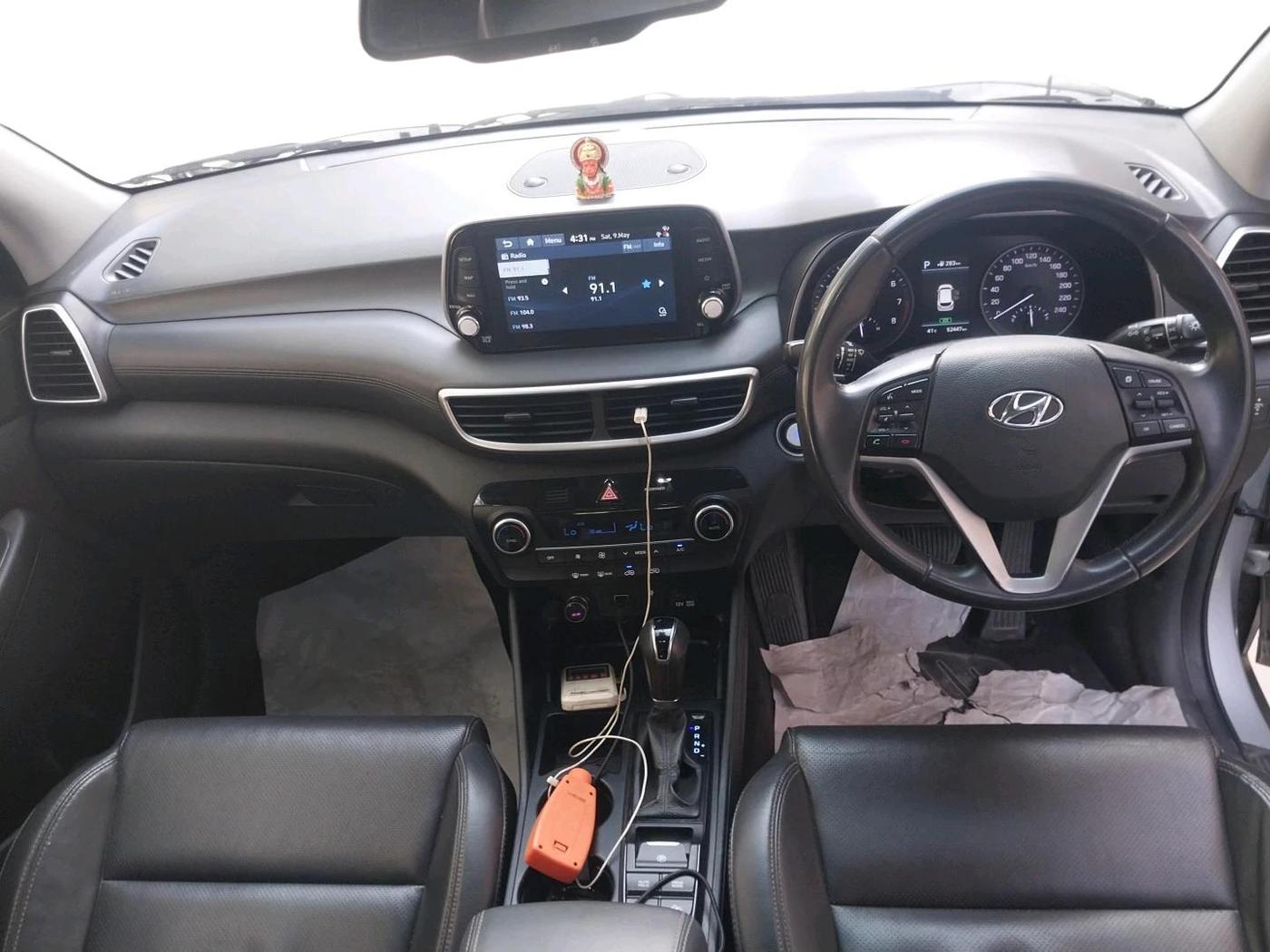 2021 Hyundai Tucson GLS 2WD AT PETROL, Petrol, Automatic, 52,447 km, interior