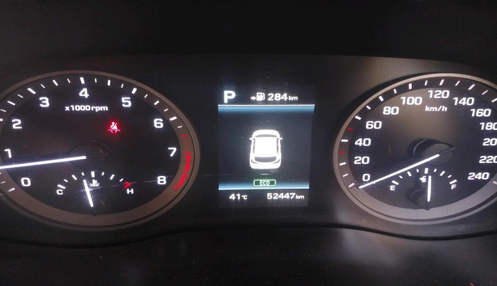2021 Hyundai Tucson GLS 2WD AT PETROL, Petrol, Automatic, 52,447 km, interior
