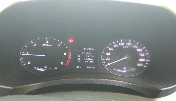 2018 Hyundai Creta SX (O) 1.6 DIESEL, Diesel, Manual, 90,815 km, interior