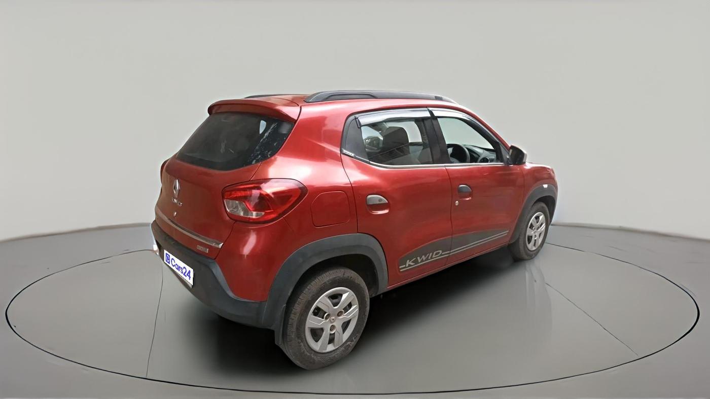 2018 Renault Kwid RXT 1.0 AMT (O), Petrol, Automatic, 59,344 km, exterior