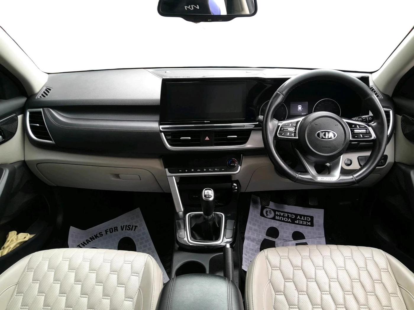 2021 KIA SELTOS HTX 1.5 PETROL, Petrol, Manual, 85,936 km, interior