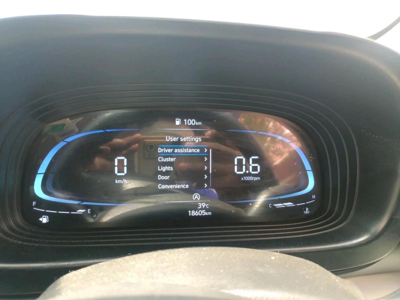 2024 Hyundai VENUE S 1.2, Petrol, Manual, 18,605 km, interior
