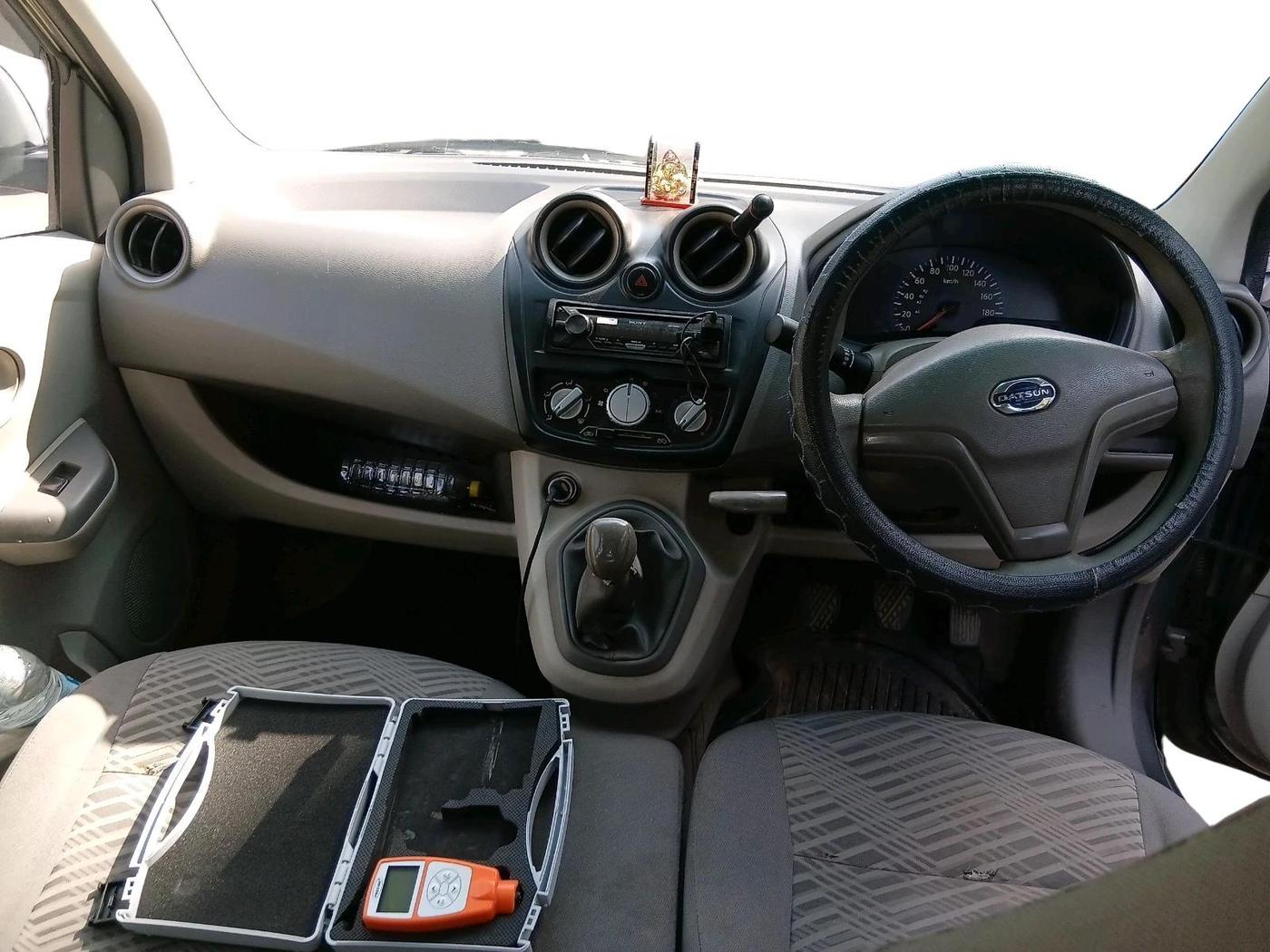 2016 Datsun Go T, CNG, Manual, 1,13,193 km, interior