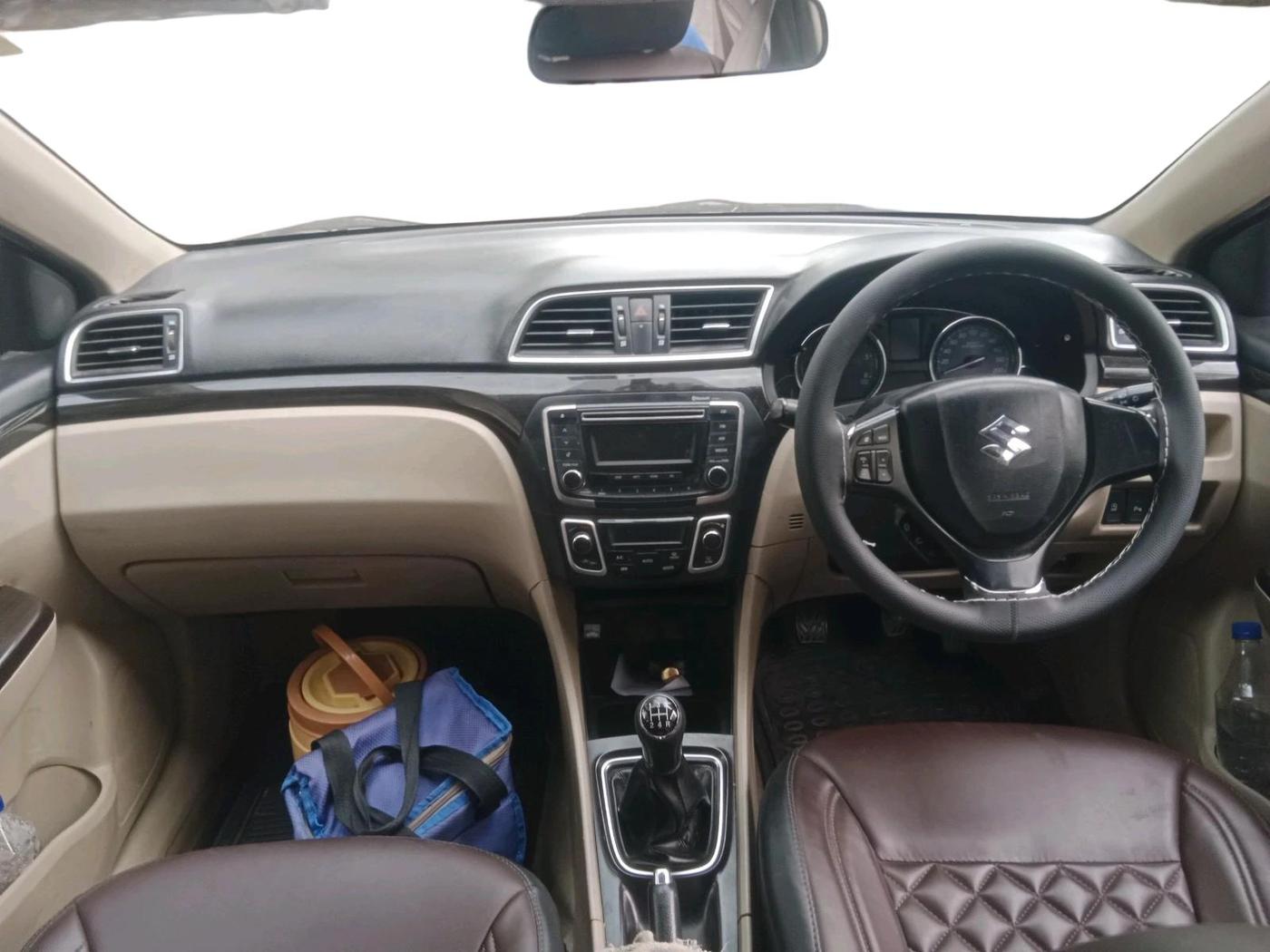 2017 Maruti Ciaz DELTA DIESEL 1.3, Diesel, Manual, 1,08,125 km, interior