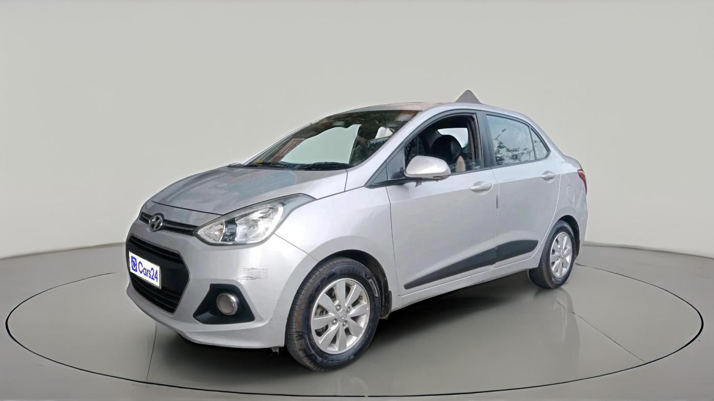 2015 Hyundai Xcent S (O) 1.2, Petrol, Manual, 1,20,998 km, exterior