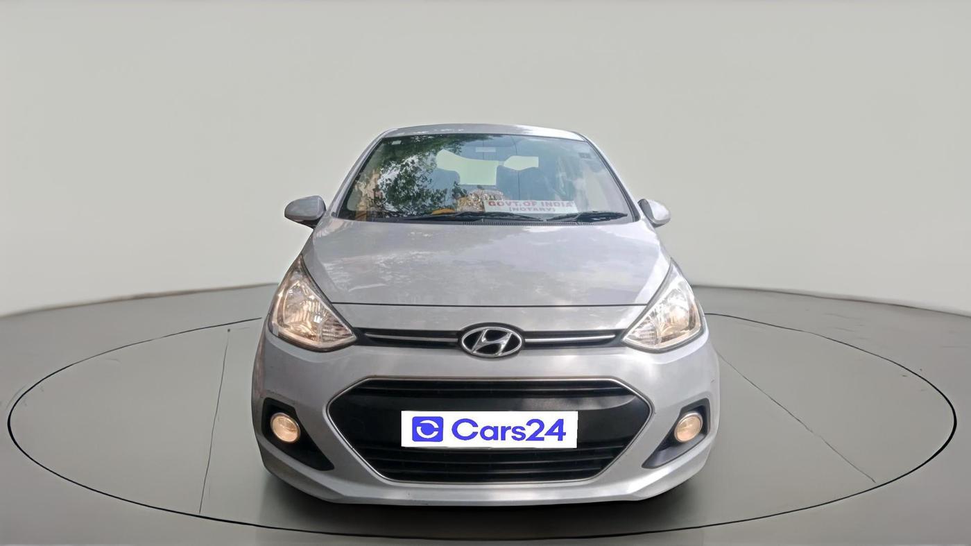 2015 Hyundai Xcent S (O) 1.2, Petrol, Manual, 1,20,998 km, exterior