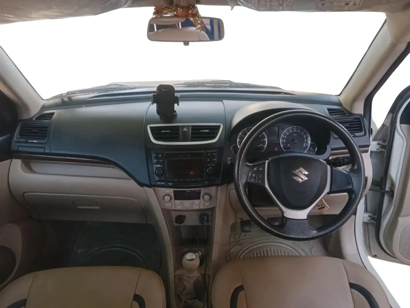 2015 Maruti Swift Dzire ZXI, Petrol, Manual, 53,000 km, interior