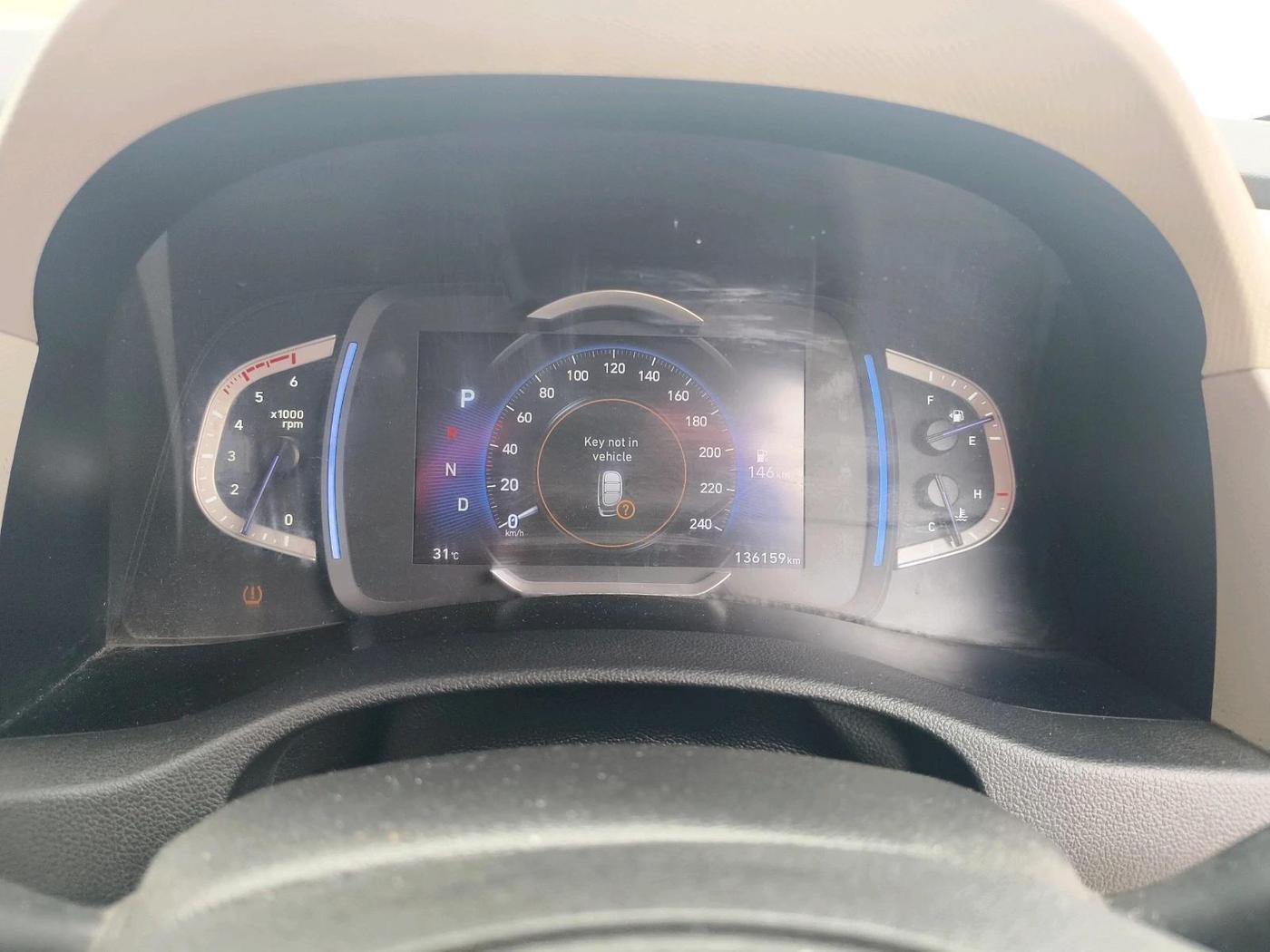 2020 Hyundai Creta SX (O) AT 1.5 DIESEL, Diesel, Automatic, 1,36,159 km, interior
