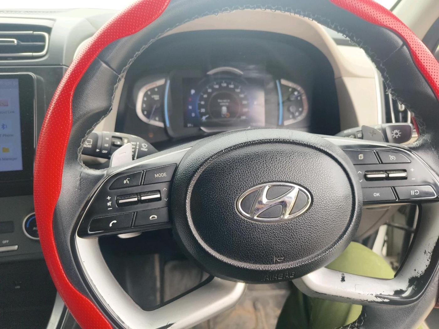 2020 Hyundai Creta SX (O) AT 1.5 DIESEL, Diesel, Automatic, 1,36,159 km, interior