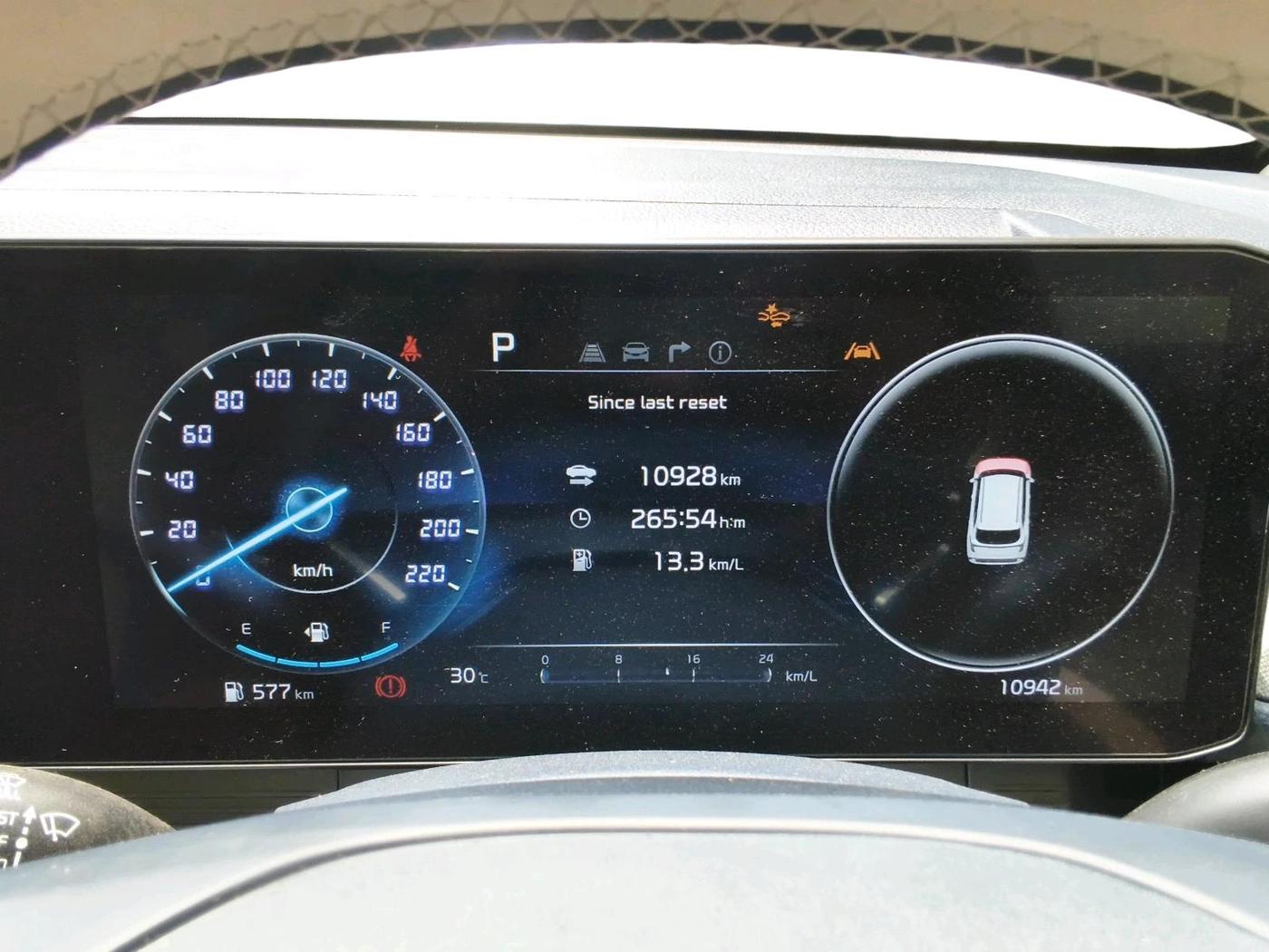 2025 KIA Carens Clavis HTX Plus 1.5 Turbo Petrol 7STR DCT, Petrol, Automatic, 10,928 km, interior