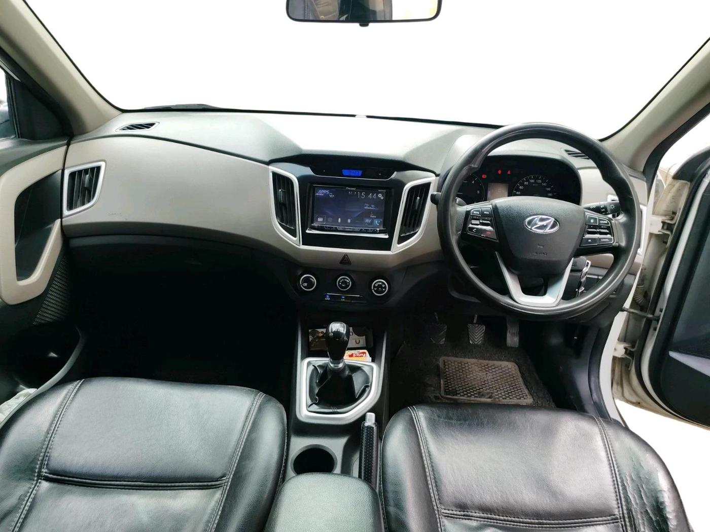 2018 Hyundai Creta E PLUS 1.4 DIESEL, Diesel, Manual, 1,66,192 km, interior