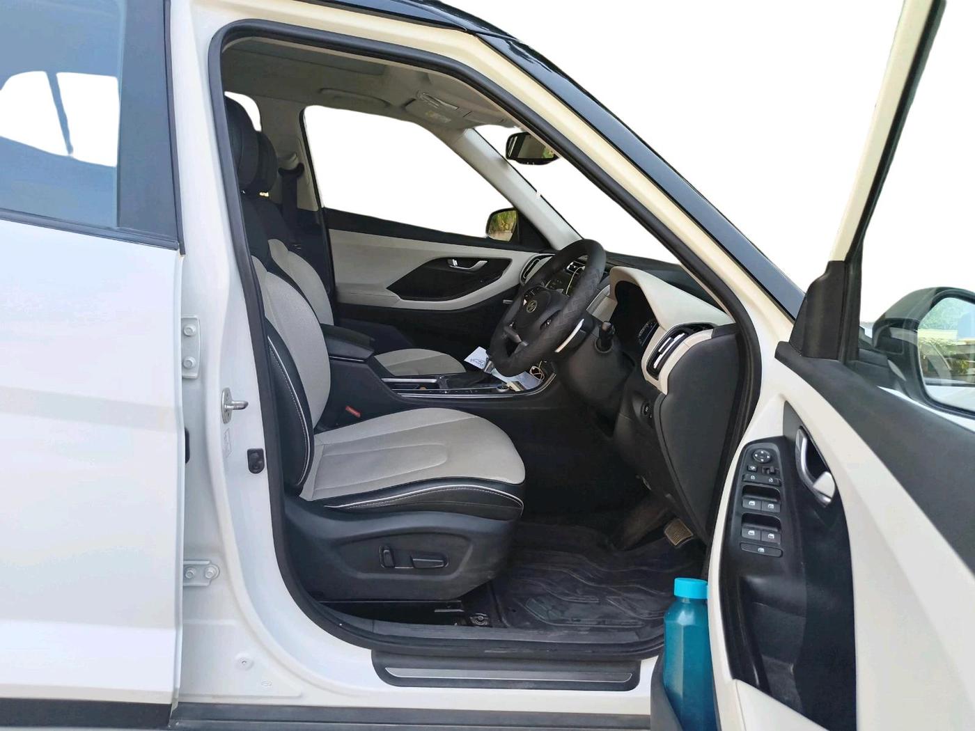 2021 Hyundai Creta SX (O) AT 1.5 DIESEL, Diesel, Automatic, 83,917 km, interior