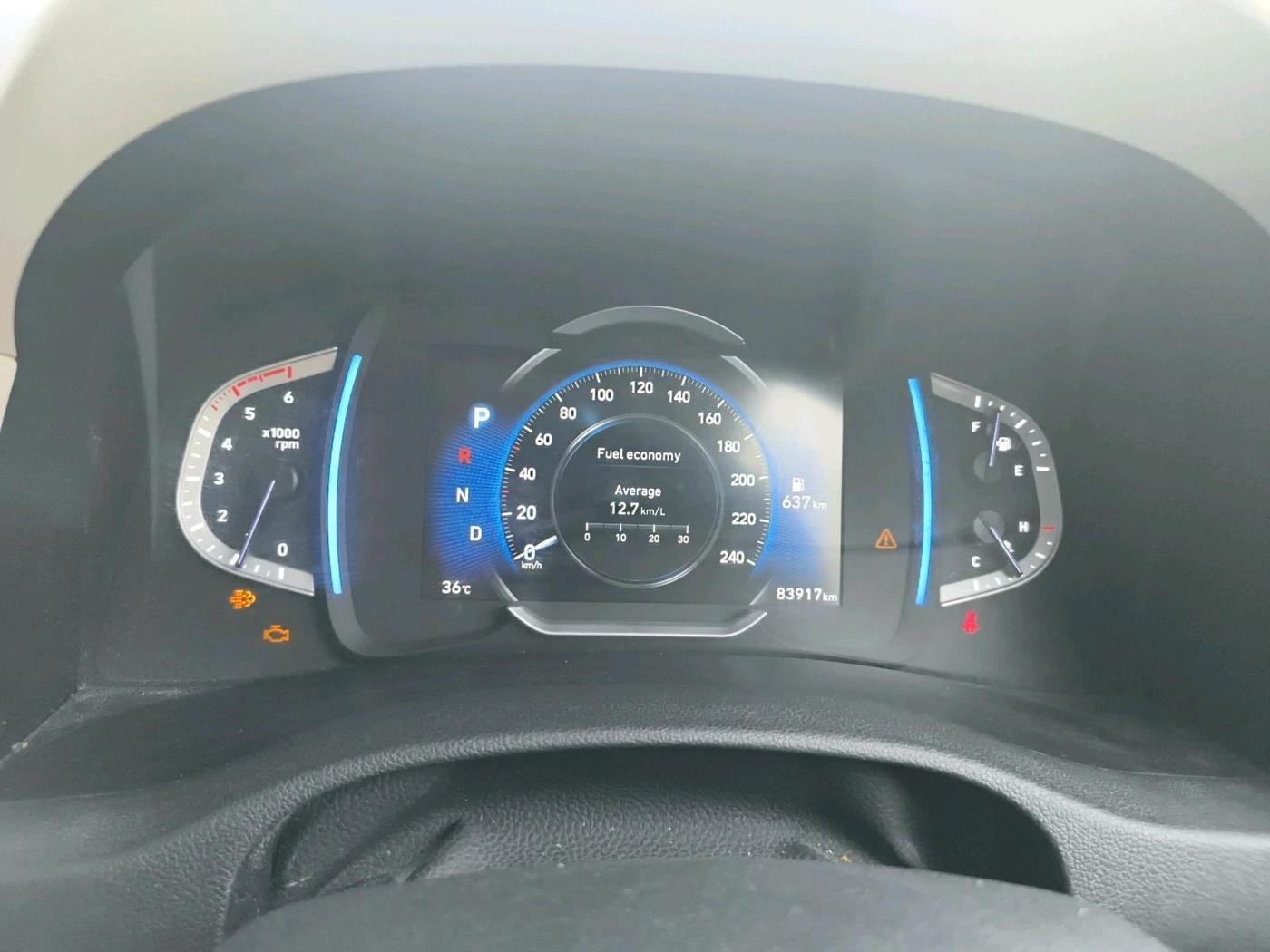 2021 Hyundai Creta SX (O) AT 1.5 DIESEL, Diesel, Automatic, 83,917 km, interior