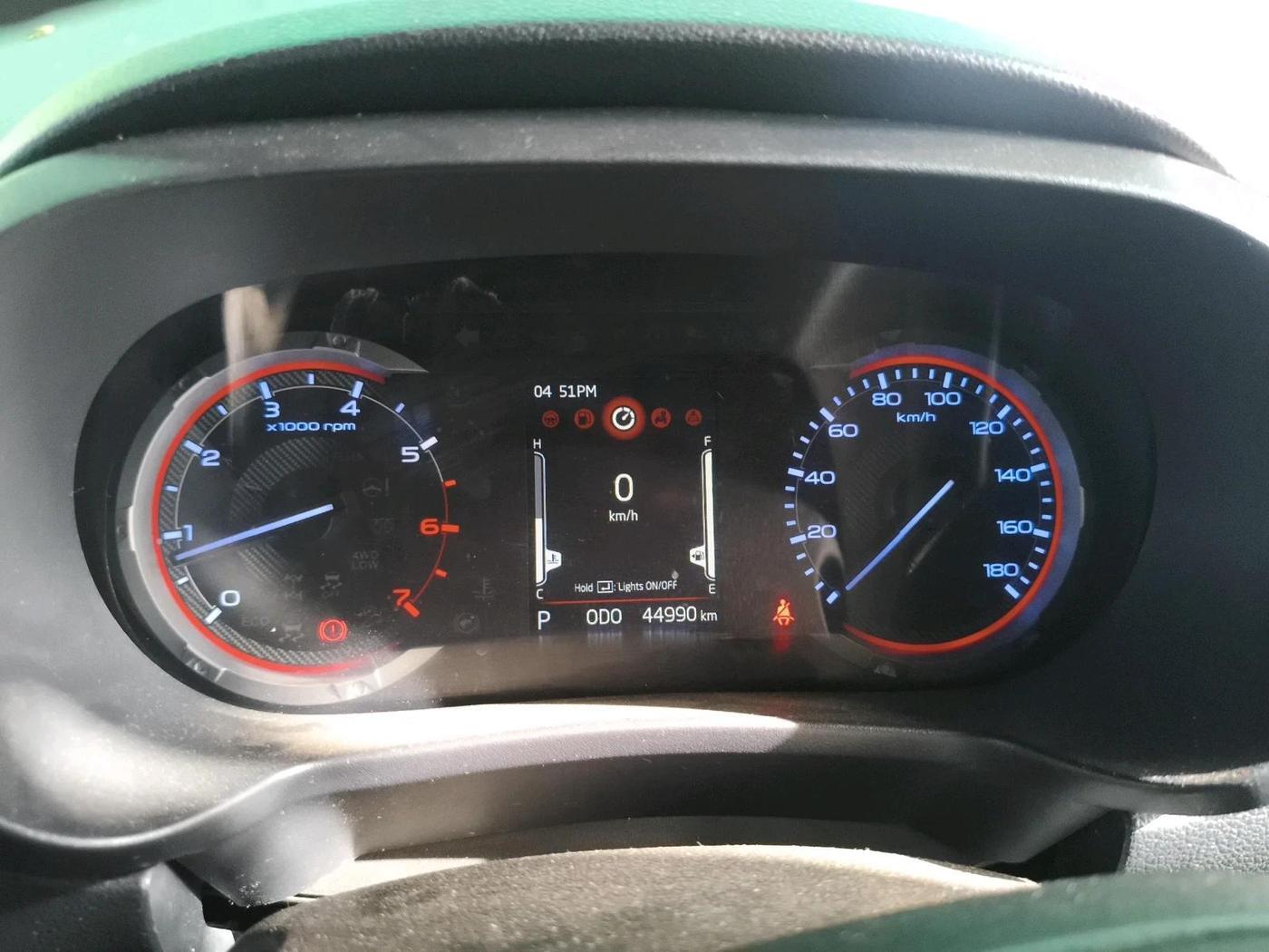 2022 Mahindra Thar LX PETROL HT 4WD AT, Petrol, Automatic, 44,990 km, interior
