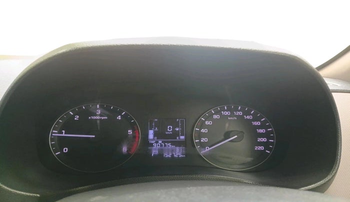 2016 Hyundai Creta SX PLUS AT 1.6 DIESEL, Diesel, Automatic, 1,52,725 km, interior