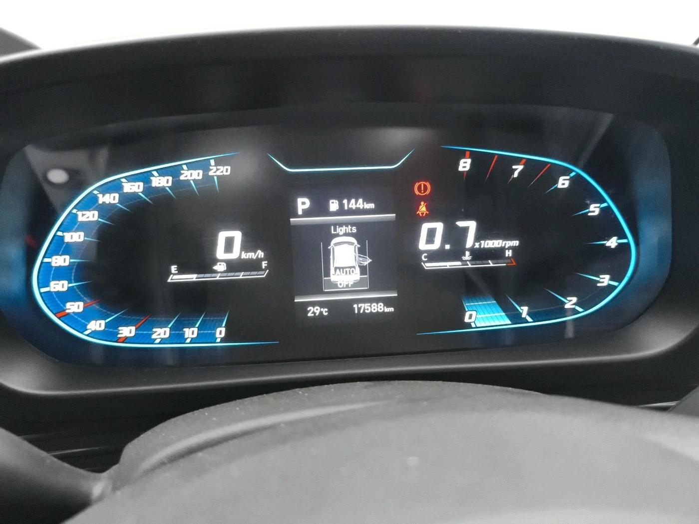 2024 Hyundai NEW I20 Sportz (O) 1.2 IVT, Petrol, Automatic, 17,588 km, interior