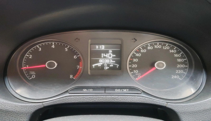 2017 Volkswagen Polo COMFORTLINE 1.2L, Petrol, Manual, 80,383 km, interior