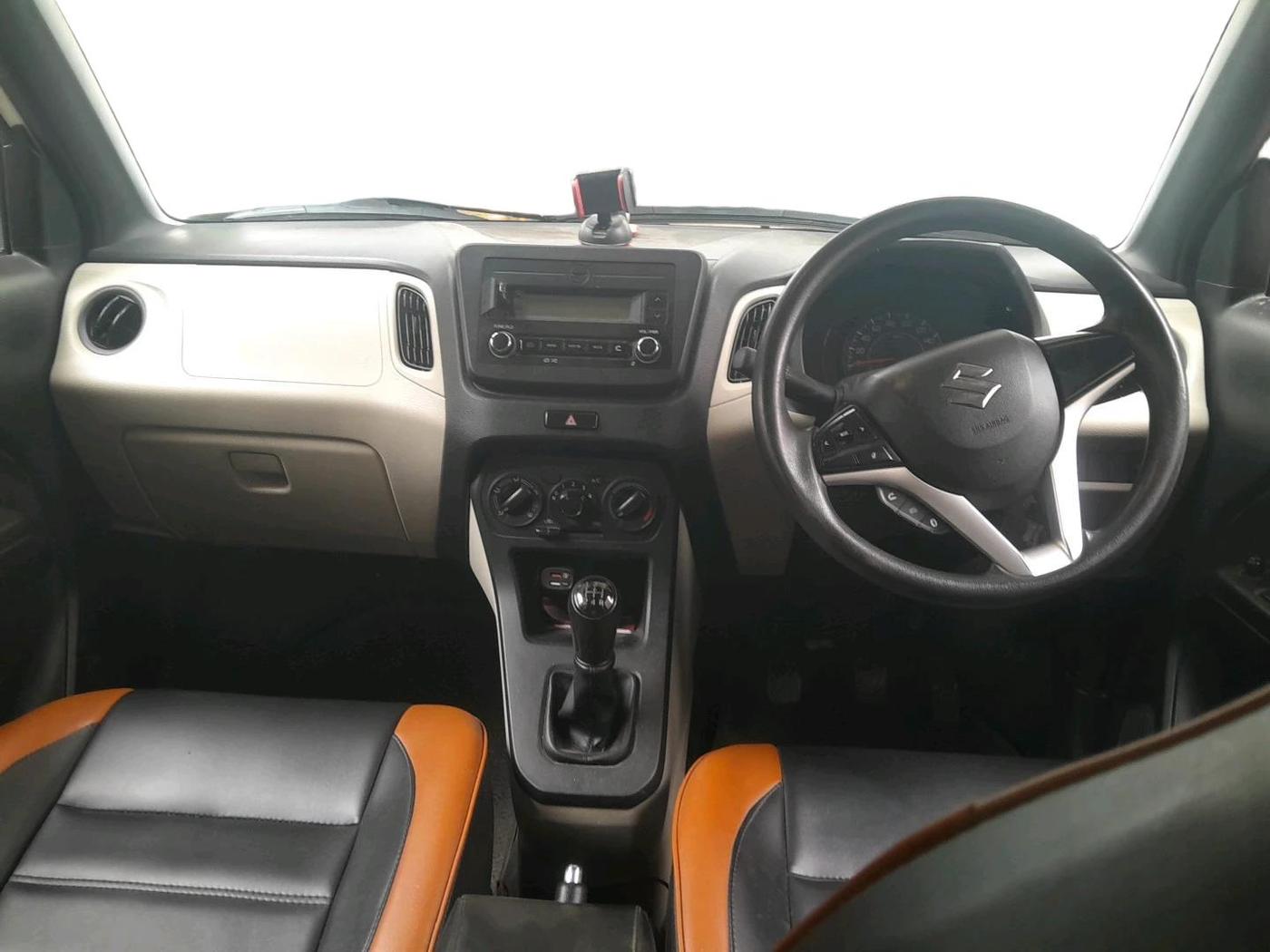 2019 Maruti New Wagon-R VXI 1.2, Petrol, Manual, 95,280 km, interior