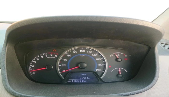 2016 Hyundai Grand i10 SPORTZ 1.2 KAPPA VTVT, Petrol, Manual, 1,16,693 km, interior