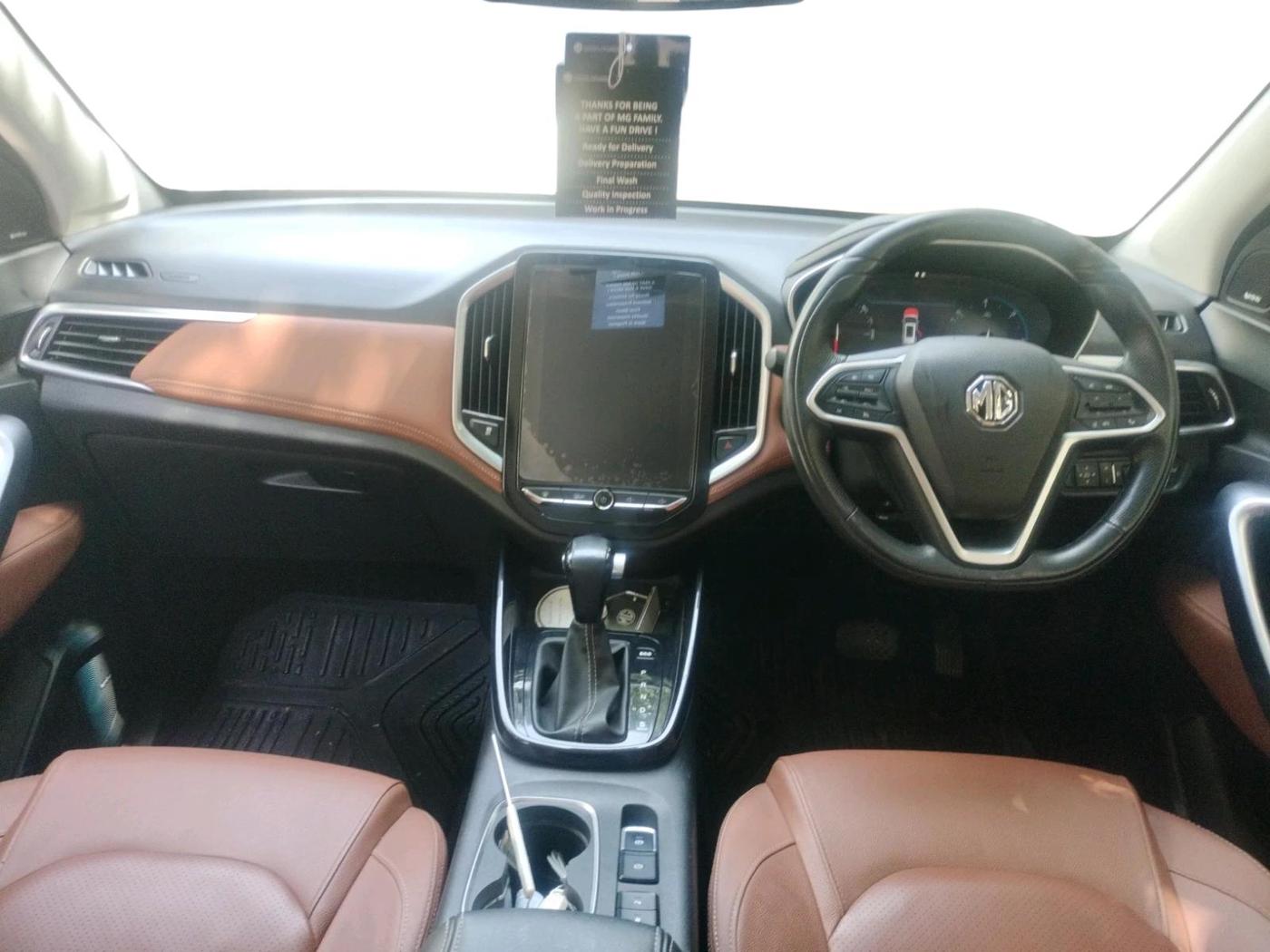 2021 MG HECTOR SHARP 1.5 PETROL CVT, Petrol, Automatic, 24,415 km, interior