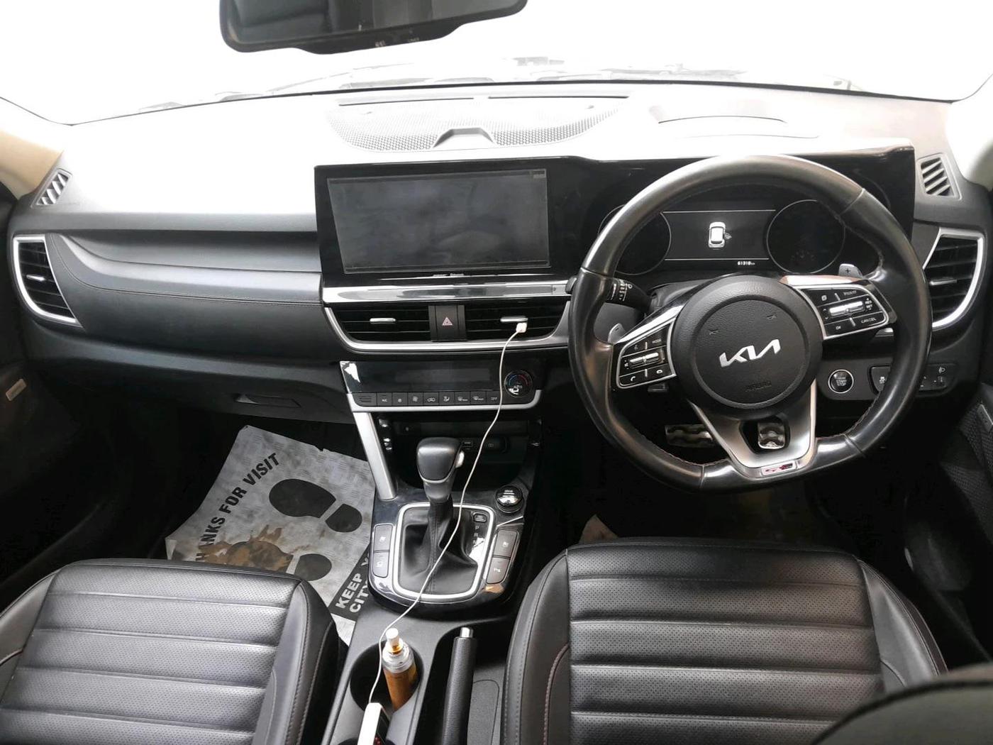 2021 KIA SELTOS GTX PLUS DCT 1.4 PETROL, Petrol, Automatic, 61,318 km, interior