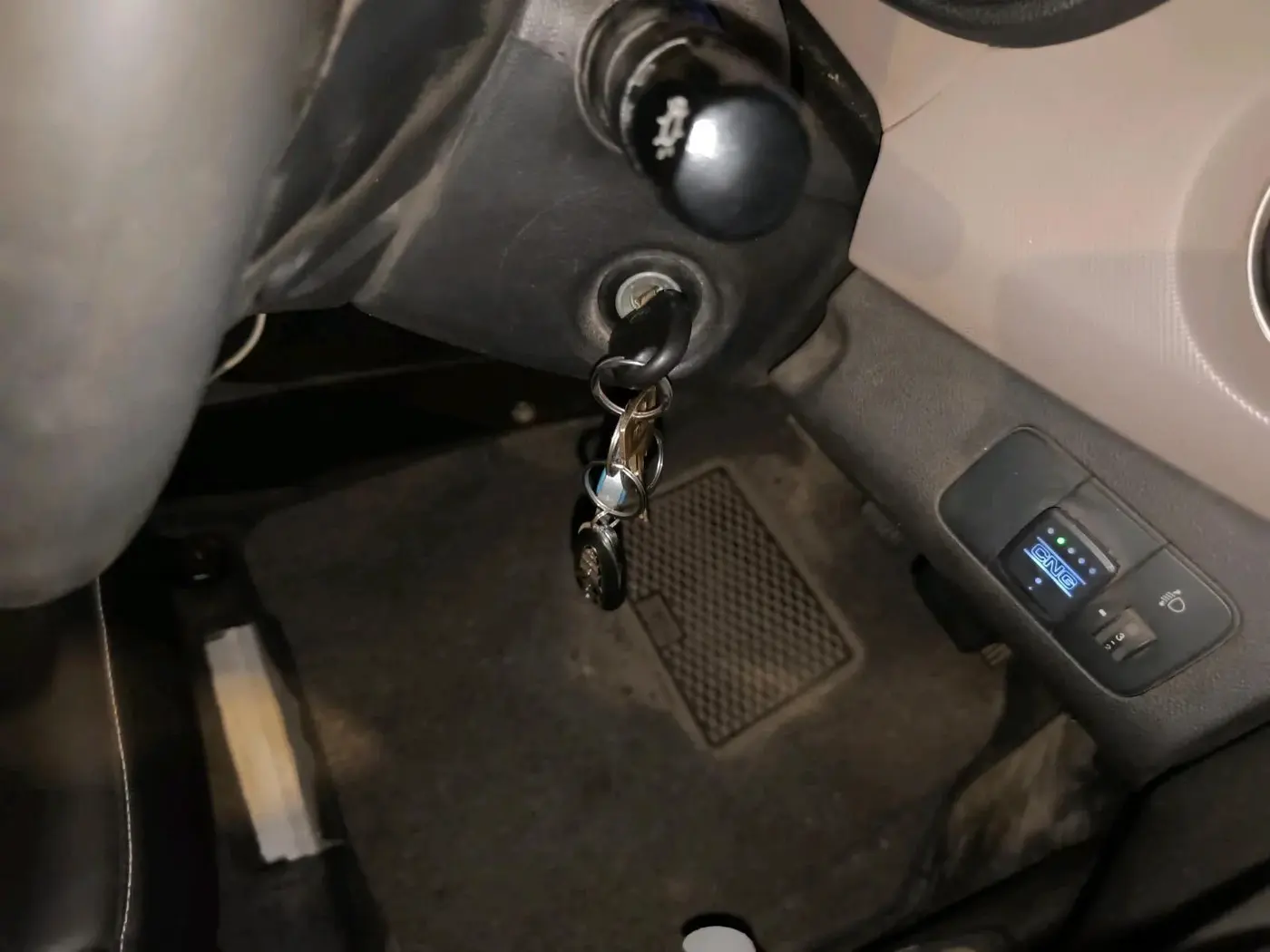 2019 Hyundai XCENT PRIME T  VTVT PLUS  CNG, CNG, Manual, 1,59,103 km, interior