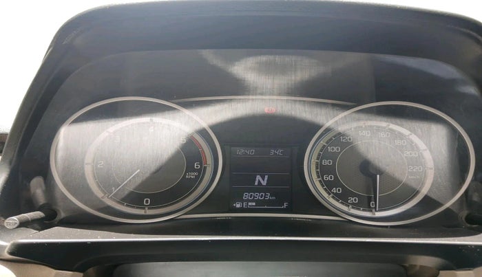 2017 Maruti Dzire ZDI PLUS AMT, Diesel, Automatic, 80,903 km, interior