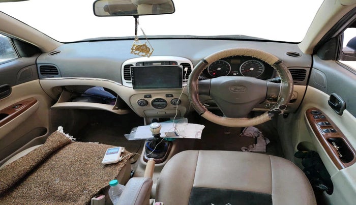 2010 Hyundai Verna TRANSFORM 1.6 SX VTVT, Petrol, Manual, 80,968 km, interior