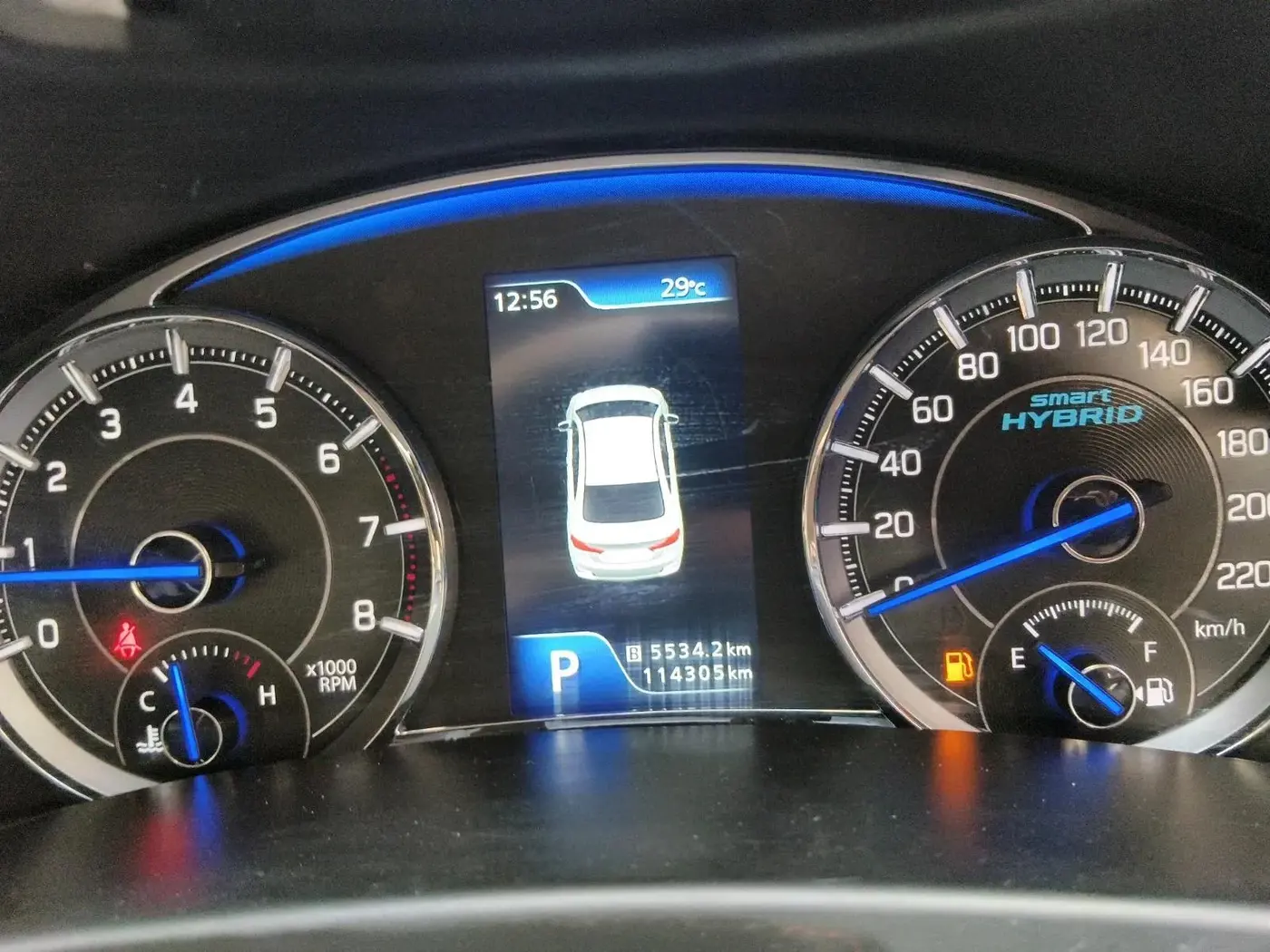 2021 Maruti Ciaz ALPHA  AT 1.5 SHVS PETROL, Petrol, Automatic, 1,14,305 km, interior