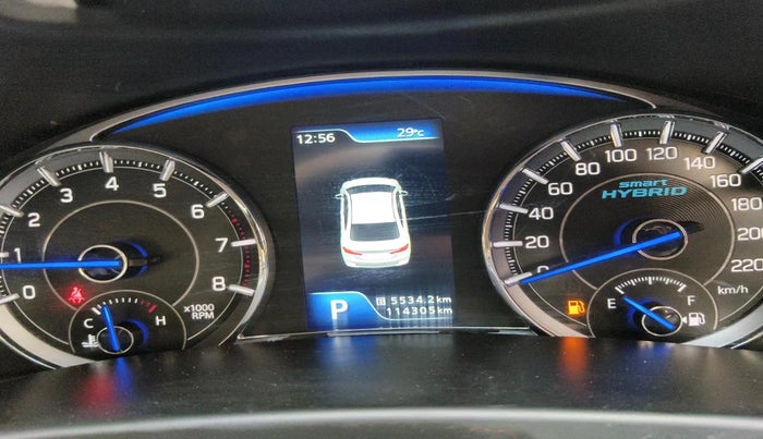 2021 Maruti Ciaz ALPHA  AT 1.5 SHVS PETROL, Petrol, Automatic, 1,14,305 km, interior