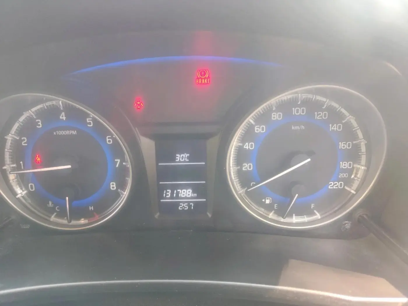 2018 Maruti Baleno DELTA PETROL 1.2, CNG, Manual, 1,31,788 km, interior