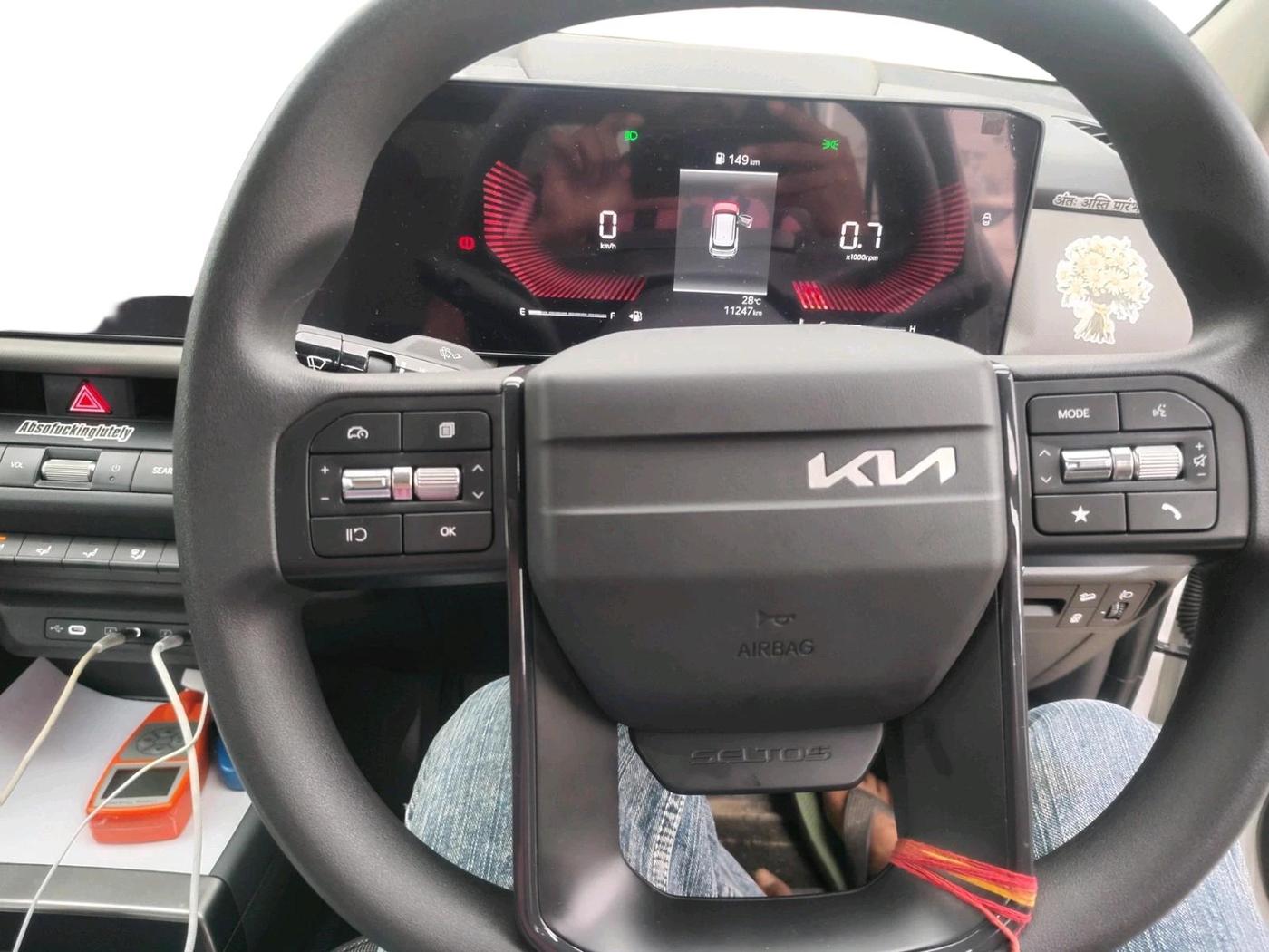2026 KIA SELTOS HTE 1.5 Diesel MT, Diesel, Manual, 11,247 km, interior