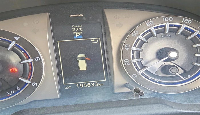 2016 Toyota Innova Crysta 2.8 ZX AT 7 STR, Diesel, Automatic, 1,95,833 km, interior