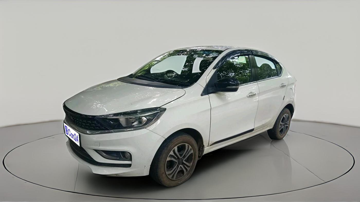 2022 Tata TIGOR XZ PLUS CNG, CNG, Manual, 27,647 km, exterior