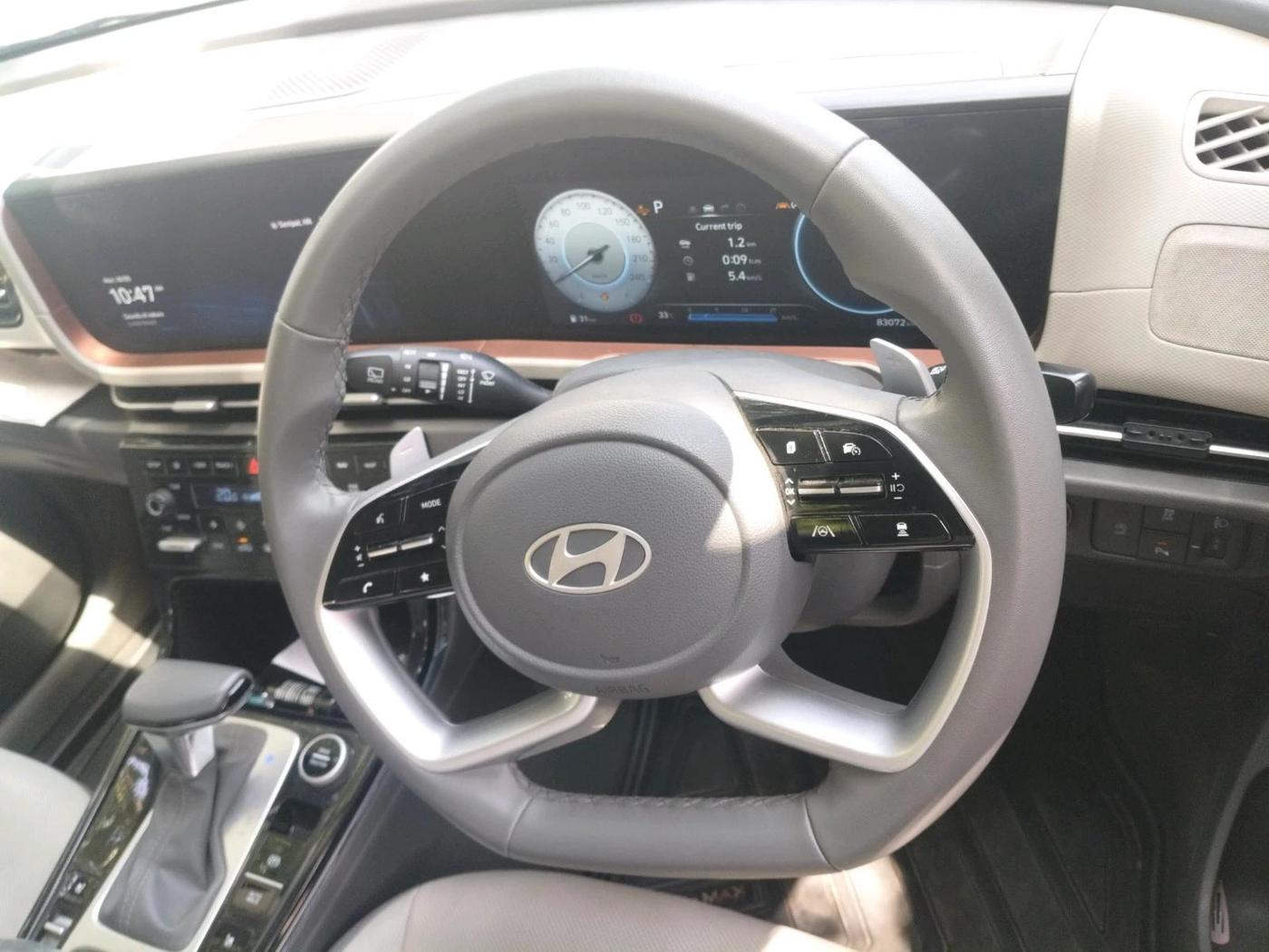 2024 Hyundai Creta SX (O) 1.5 DIESEL AT, Diesel, Automatic, 83,072 km, interior