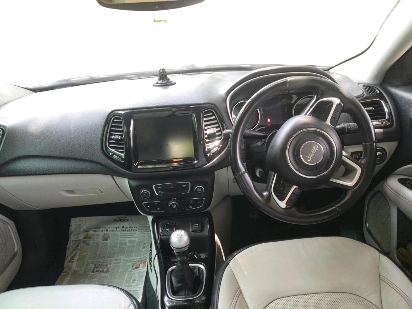 2019 Jeep Compass LIMITED PLUS DIESEL, Diesel, Manual, 78,789 km, interior