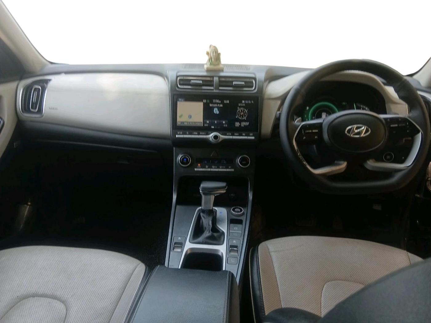 2020 Hyundai Creta SX (O) AT 1.5 DIESEL, Diesel, Automatic, 1,15,077 km, interior