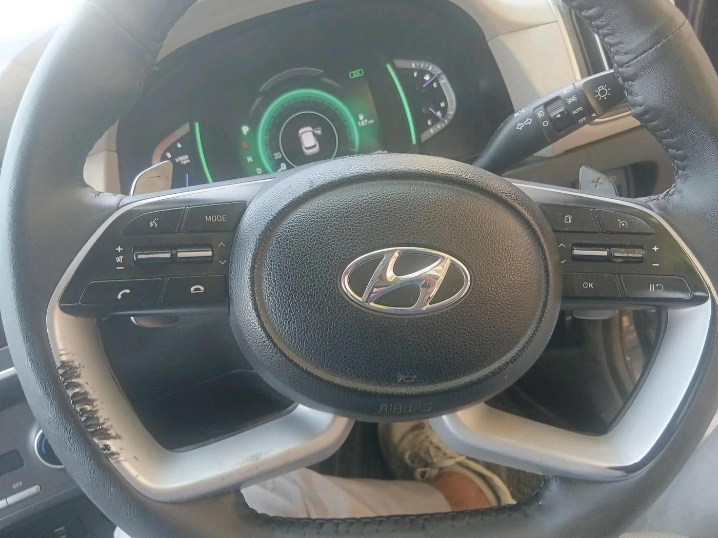 2020 Hyundai Creta SX (O) AT 1.5 DIESEL, Diesel, Automatic, 1,15,077 km, interior