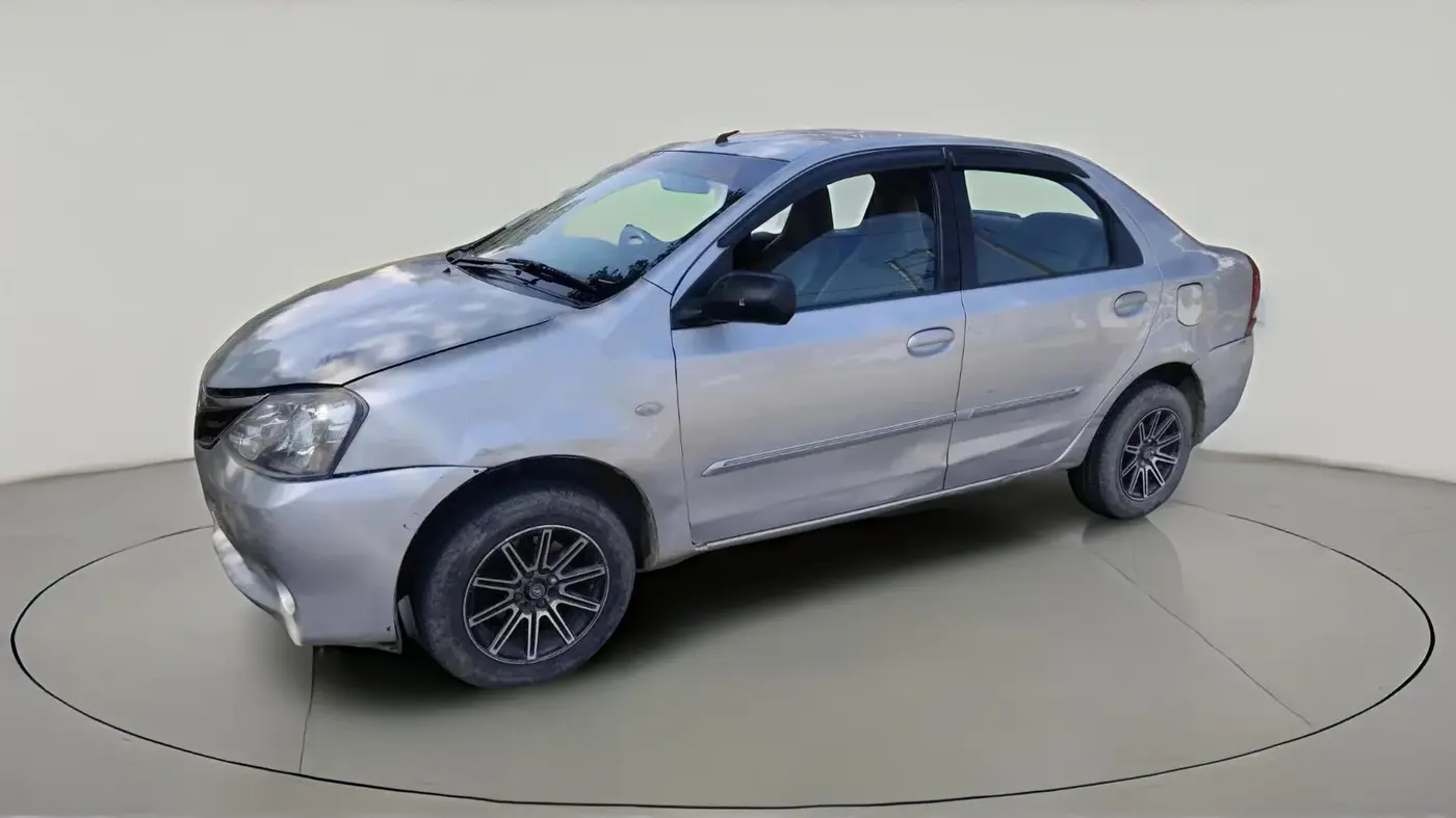 2011 Toyota Etios G, CNG, Manual, 1,12,328 km, exterior