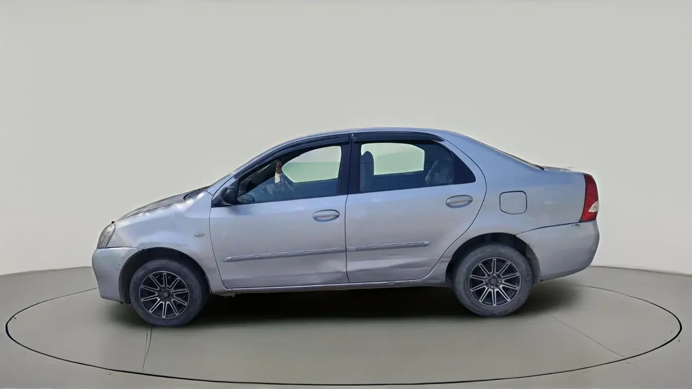2011 Toyota Etios G, CNG, Manual, 1,12,328 km, exterior
