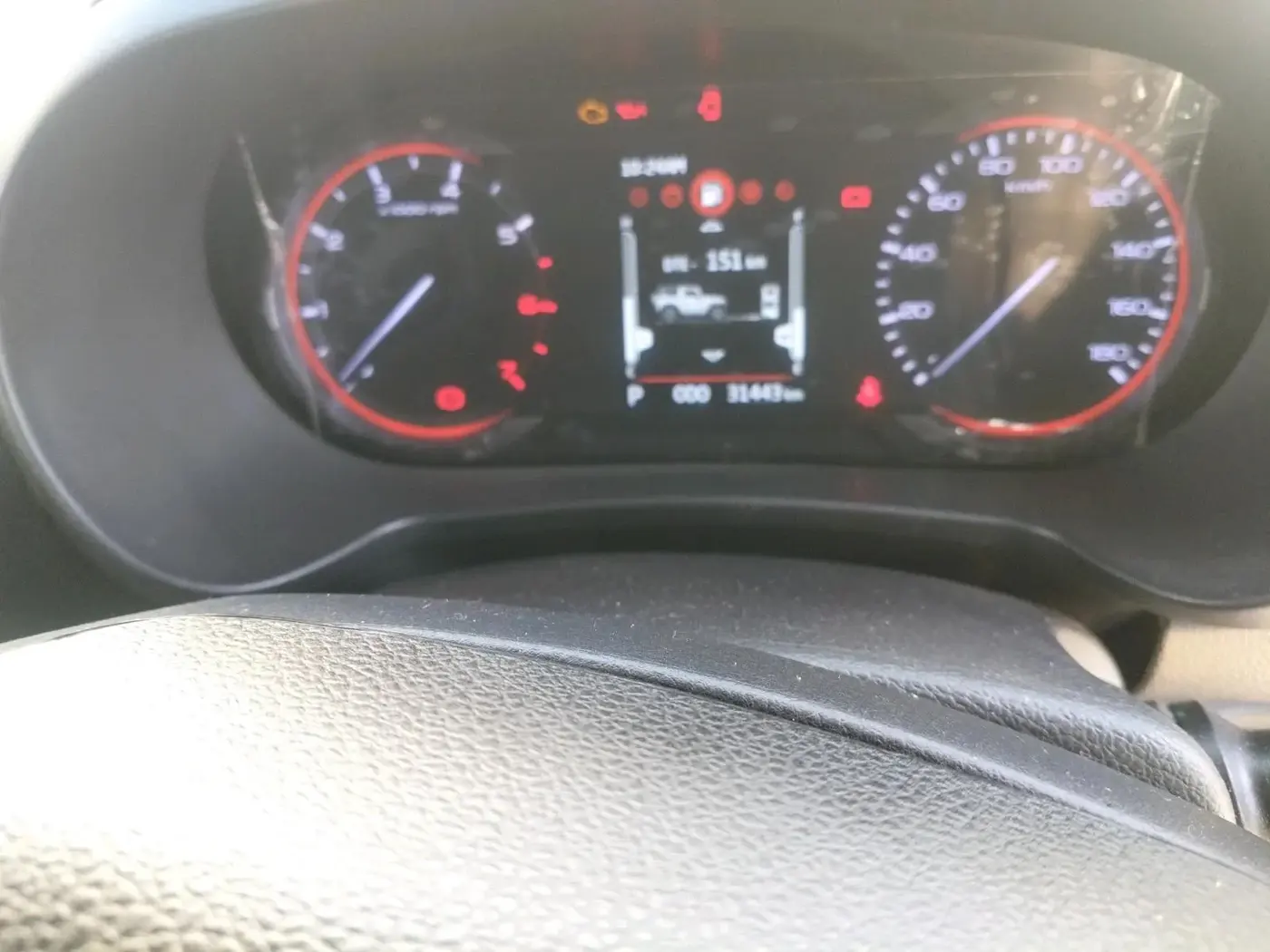 2023 Mahindra Thar LX P 2WD AT HT, Petrol, Automatic, 31,443 km, interior