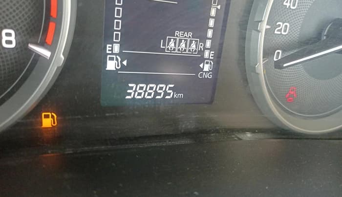 2024 Maruti BREZZA LXI S- CNG, CNG, Manual, 38,895 km, interior