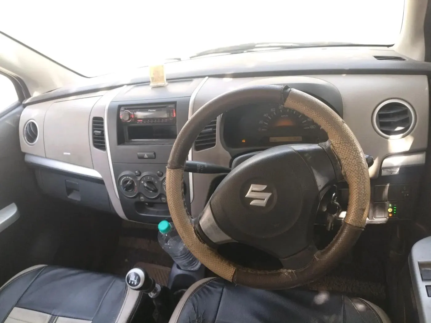 2013 Maruti Wagon R 1.0 LXI CNG, CNG, Manual, 1,13,621 km, interior