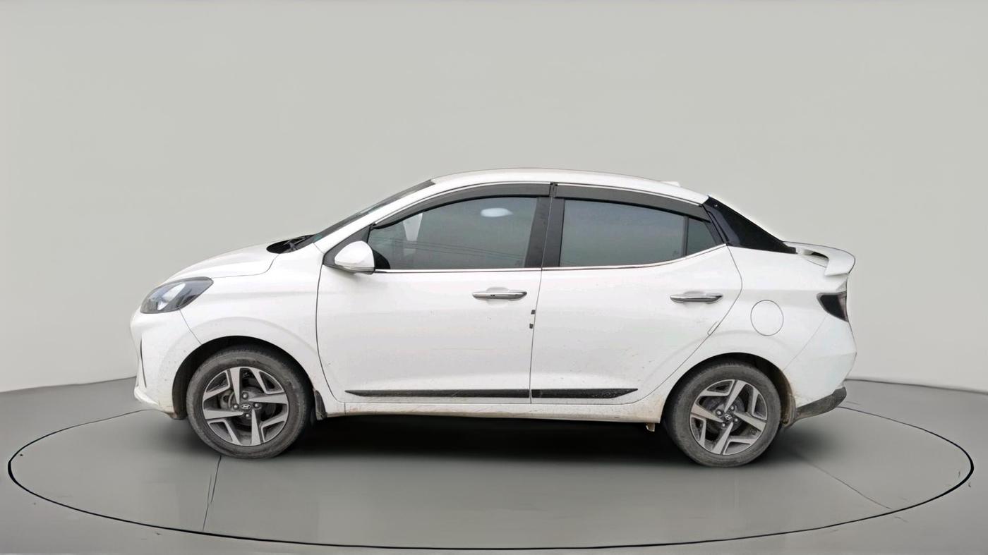 2022 Hyundai AURA SX 1.2 CNG, CNG, Manual, 95,141 km, exterior