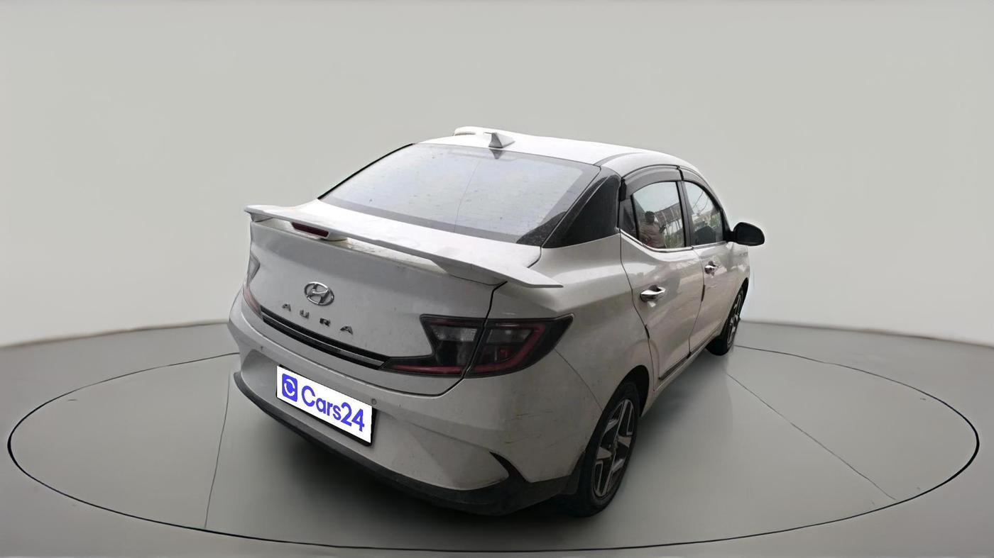 2022 Hyundai AURA SX 1.2 CNG, CNG, Manual, 95,141 km, exterior