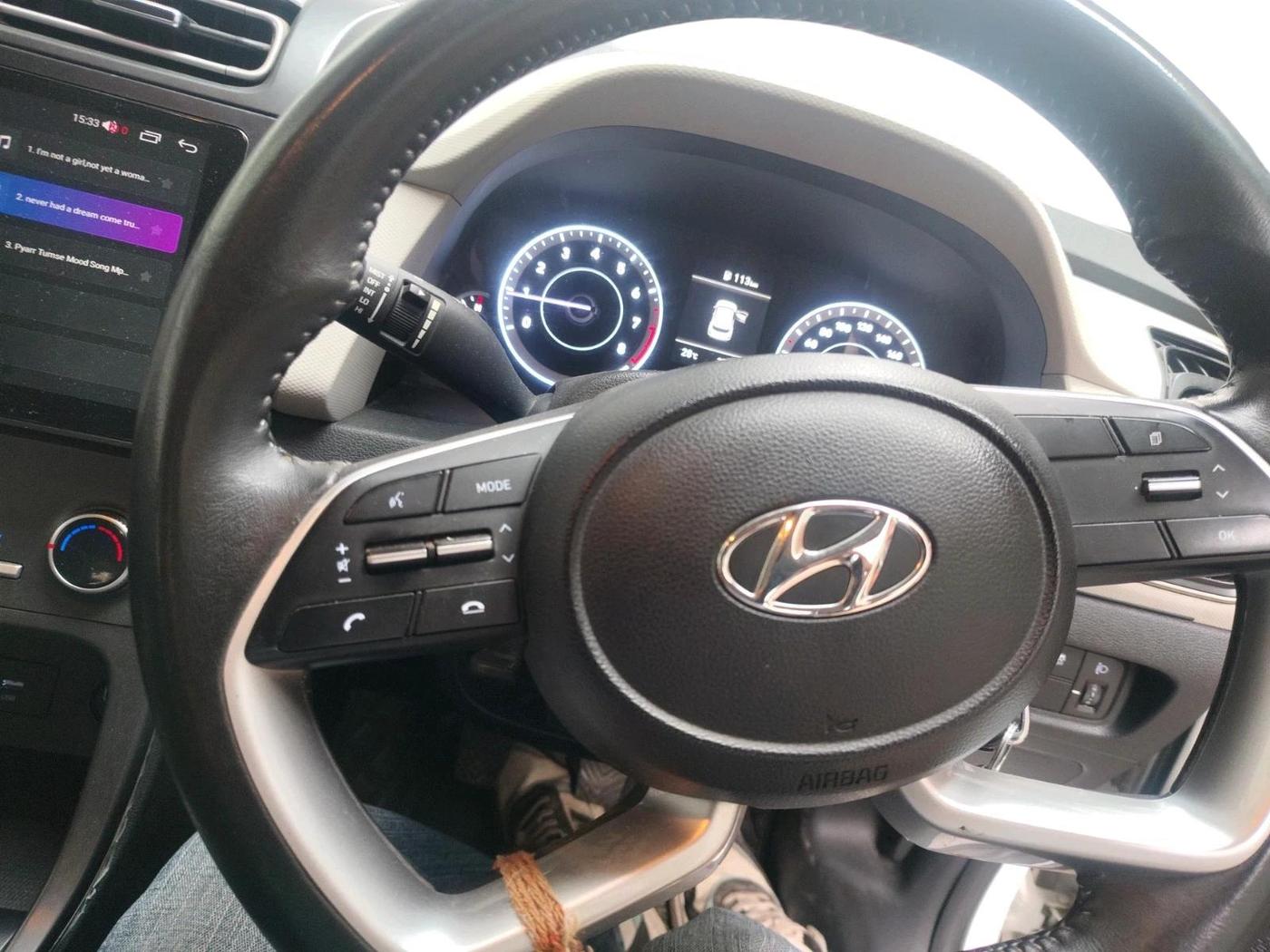 2023 Hyundai Creta EX 1.5 PETROL, Petrol, Manual, 35,742 km, interior