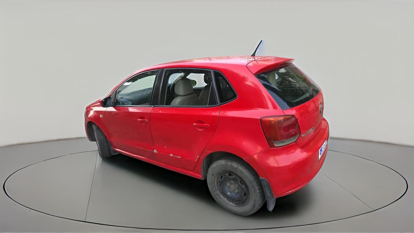 2011 Volkswagen Polo TRENDLINE 1.2L PETROL, Petrol, Manual, 1,27,329 km, exterior