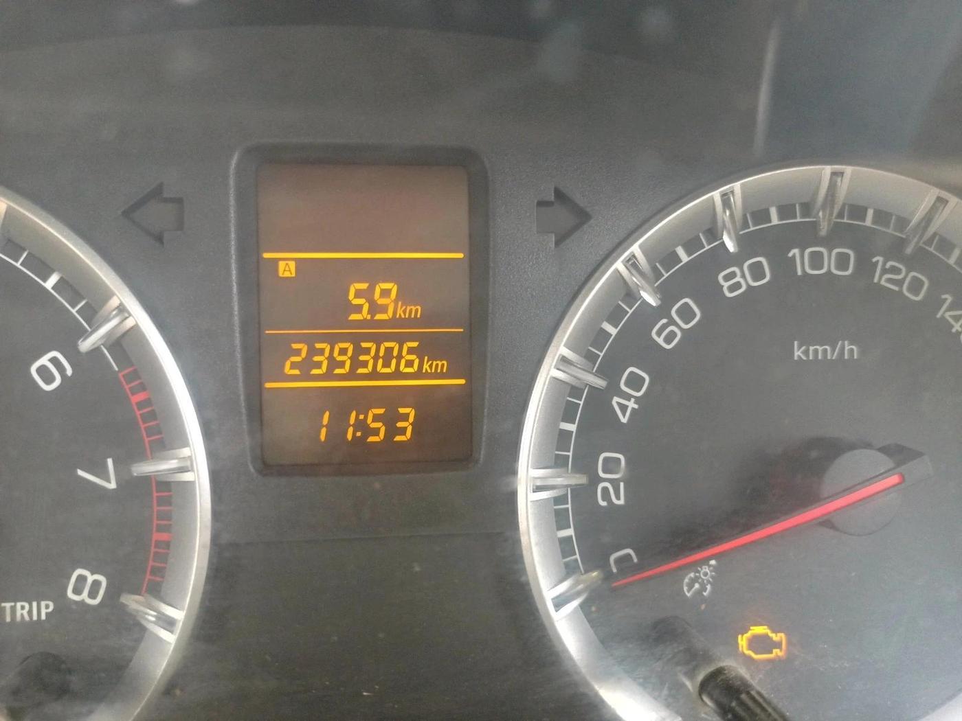 2014 Maruti Swift Dzire VXI, CNG, Manual, 2,39,306 km, interior